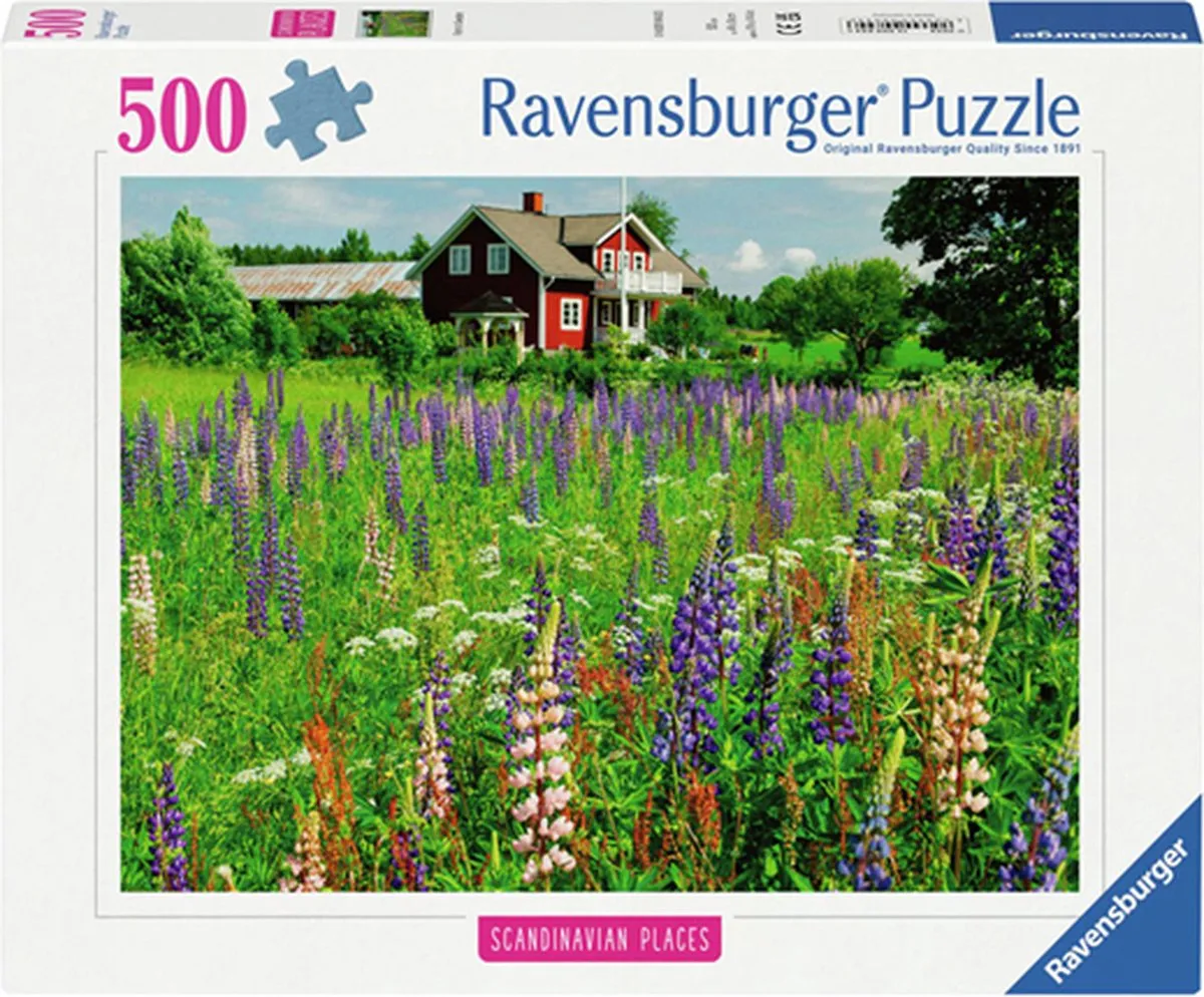 Ravensburger Boerderij in Zweden Legpuzzel 500 Stuks - 12000844