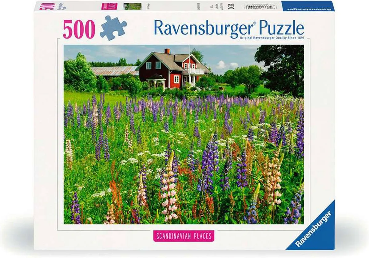 Ravensburger Boerderij in Zweden Legpuzzel 500 Stuks - 12000844