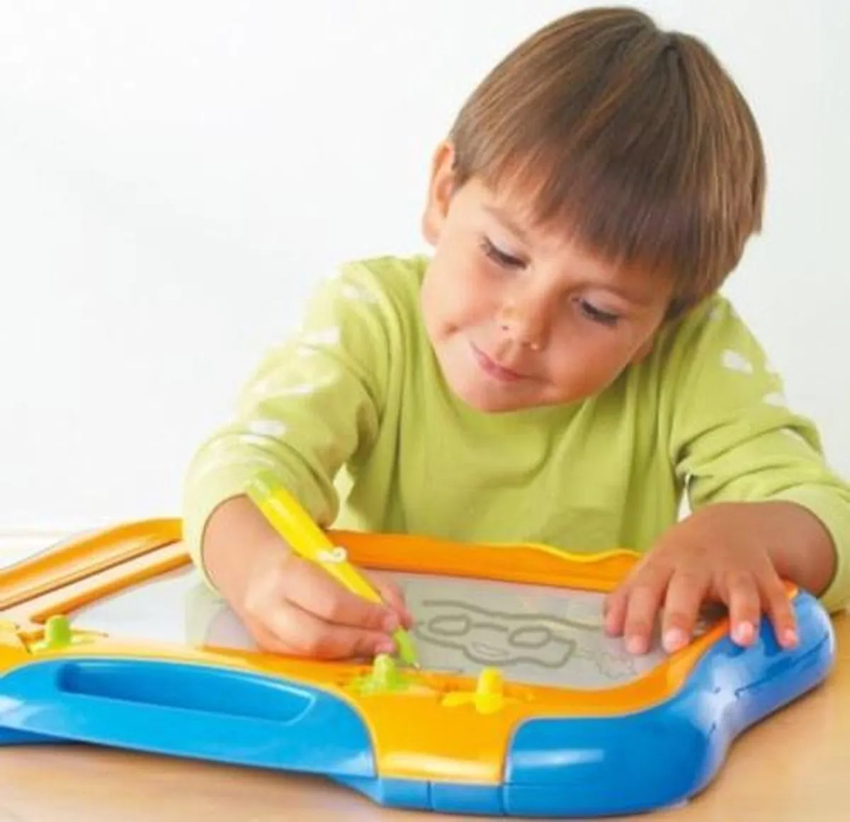Tomy Megasketcher Classique Tekenbord - Oranje/Blauw - afbeelding 6 van 6