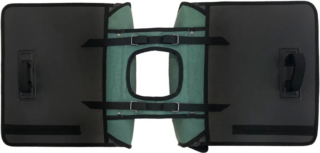 Willex Dubbele Fietstas 30L - Canvas - Bruin - afbeelding 3 van 6
