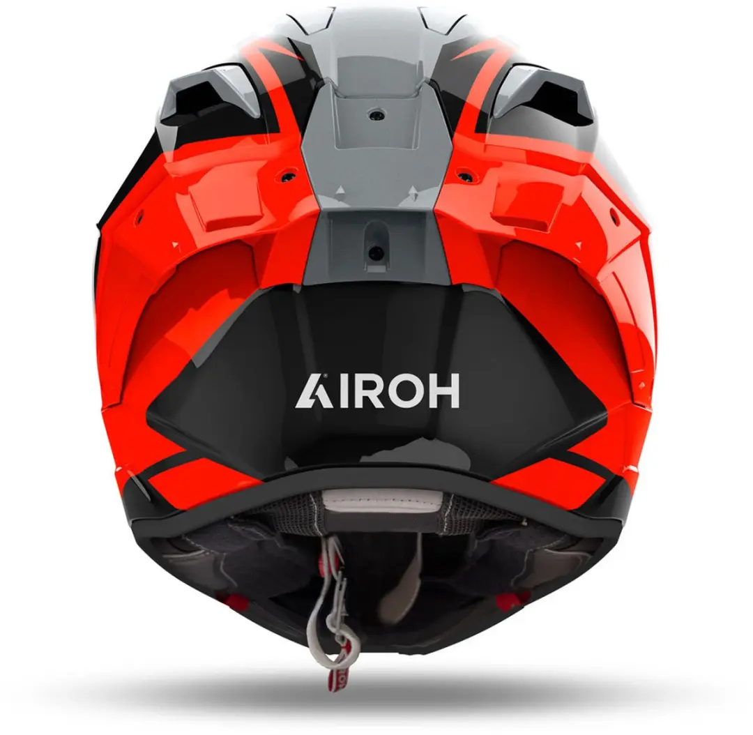 Airoh GP 800 Master Carbon Integraalhelm - Maat L - Zwart/Grijs/Oranje
