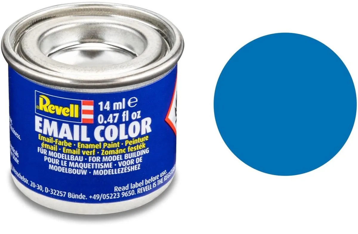 Revell Enamel Verf #56 Blue Matt 14ml