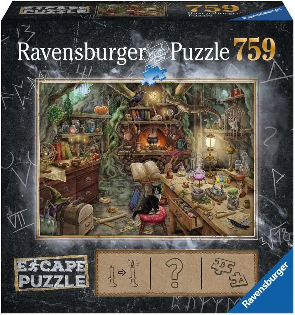 Ravensburger Escape Puzzle Kitchen of a Witch 759 Stuks - Multicolor