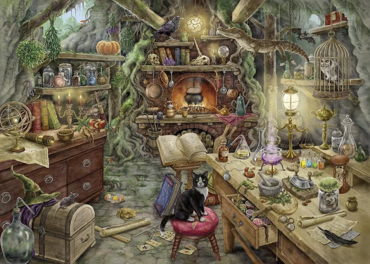 Ravensburger Escape Puzzle Kitchen of a Witch 759 Stuks - Multicolor