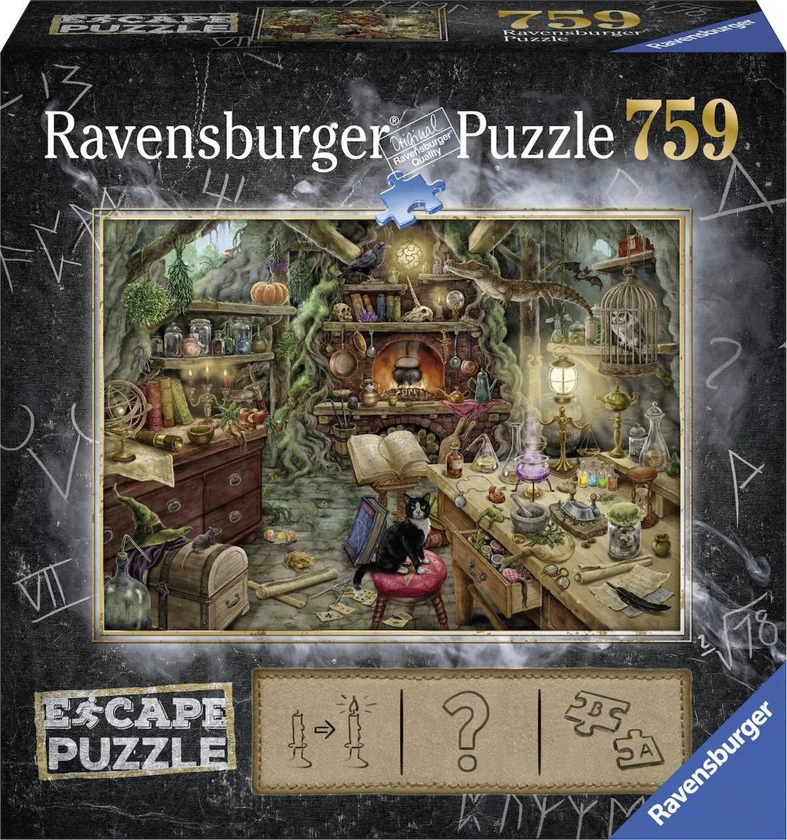Ravensburger Escape Puzzle Kitchen of a Witch 759 Stuks