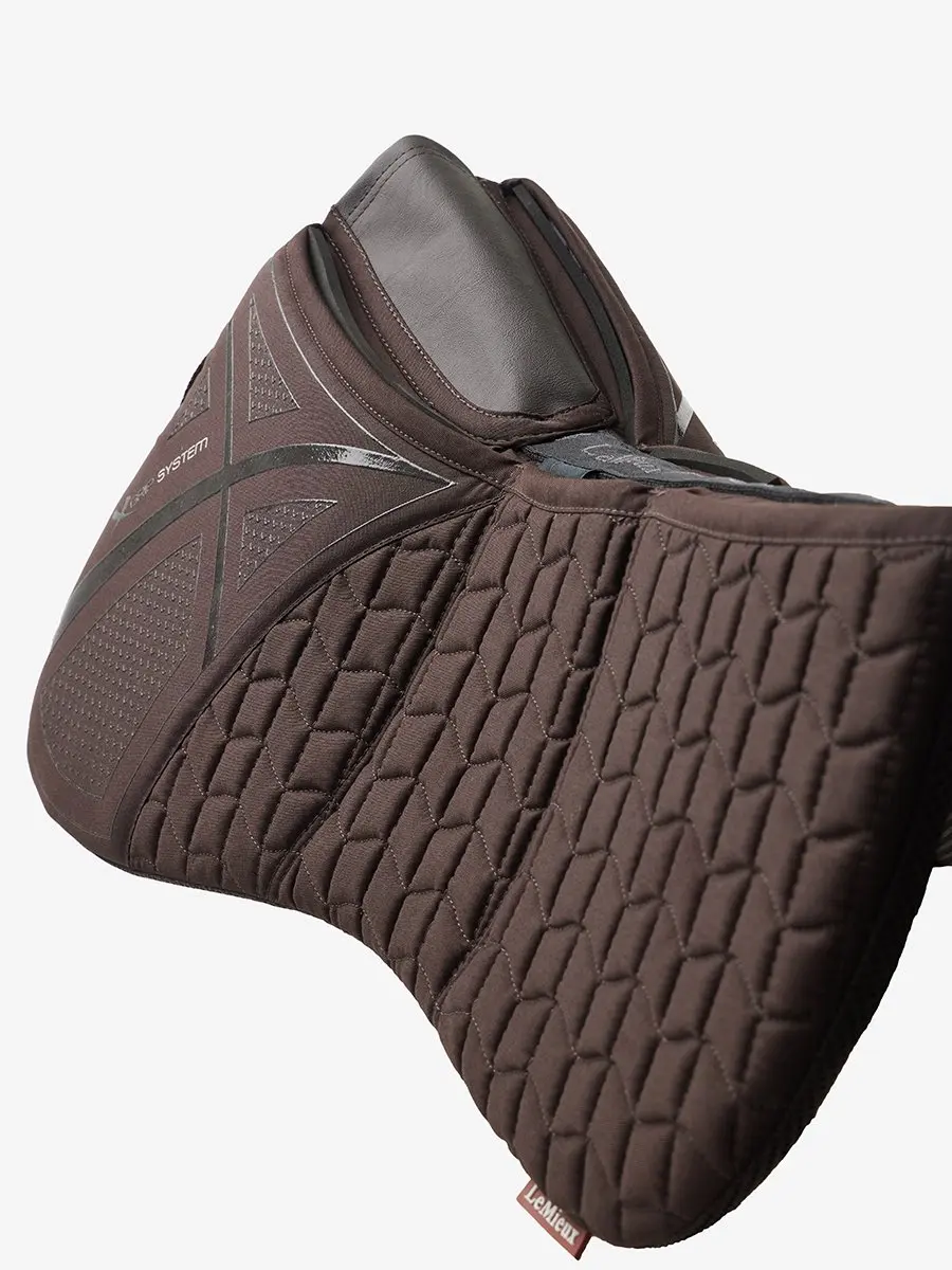 Lemieux Prosorb 3 Pocket Quilted Onderlegger Full - Bruin - afbeelding 4 van 6
