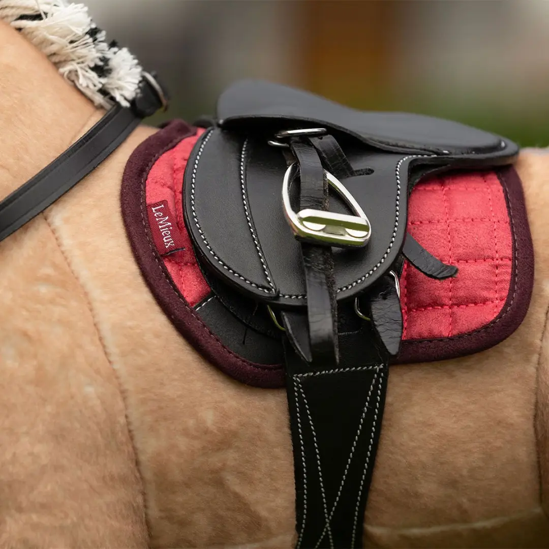 Lemieux Toy Pony Zadeldek - Donkerroze - afbeelding 3 van 6