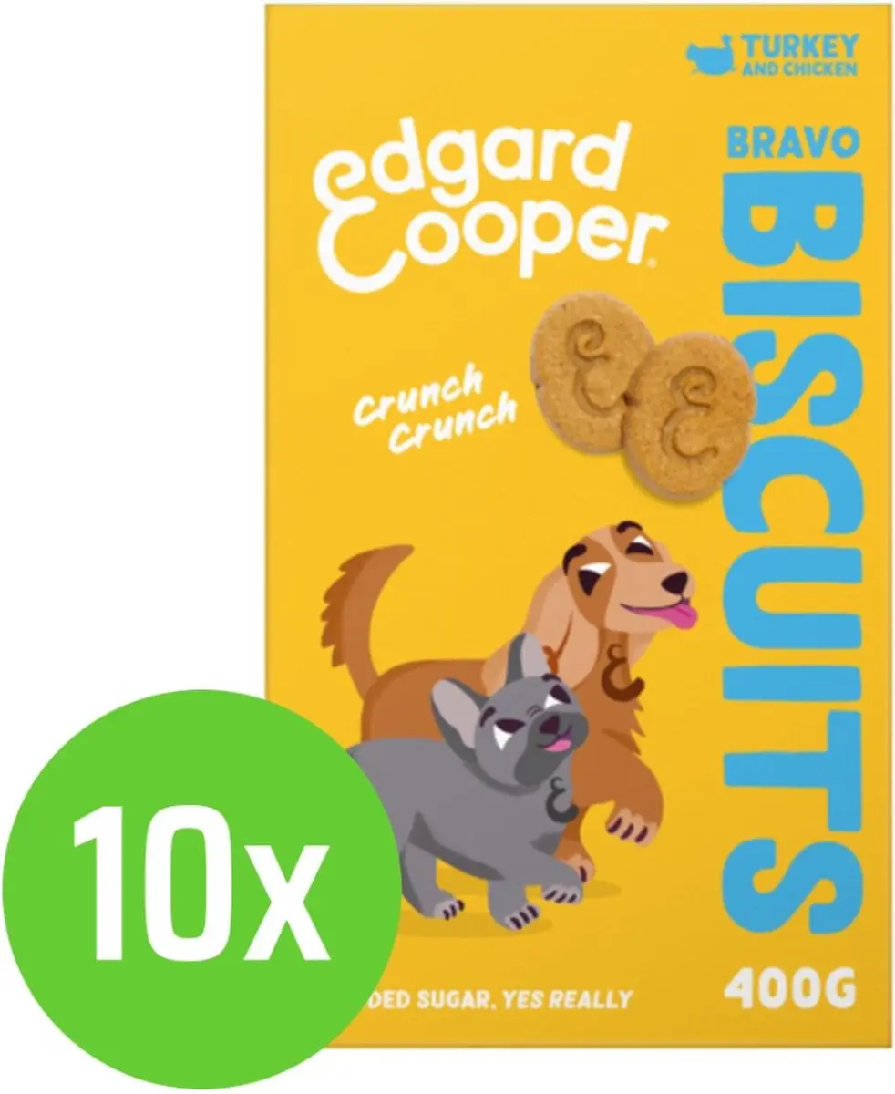 Edgard & Cooper Biscuit Turkey 400 gr