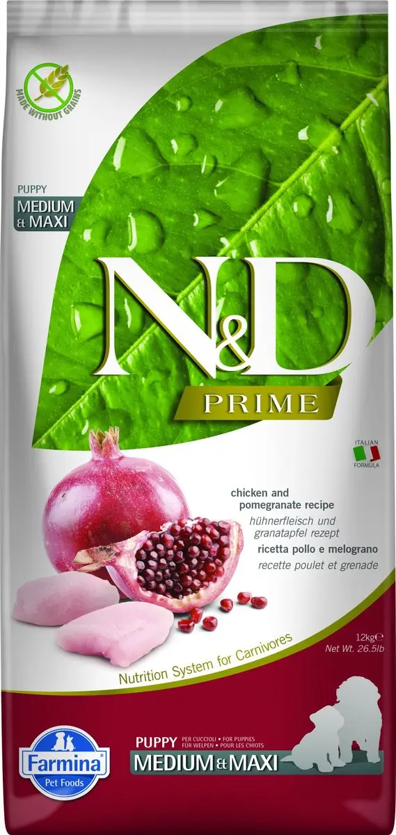 N&D Prime Puppyvoeding Kip 12kg