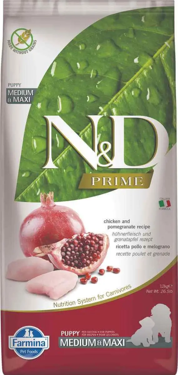 N&D Prime Puppyvoeding Kip 12kg