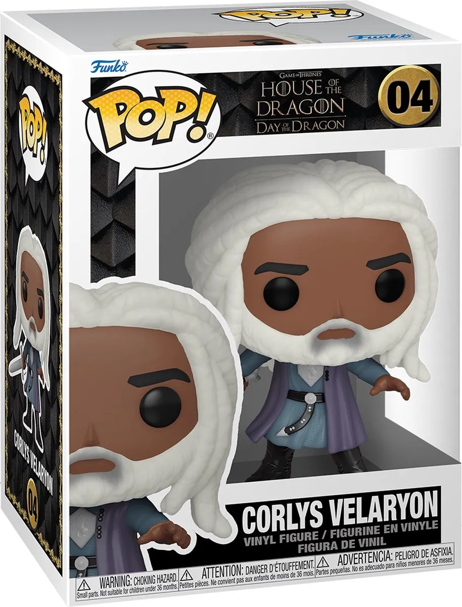 Funko POP! Corlys Velaryon - Verzamelfiguur 9cm - Multicolor