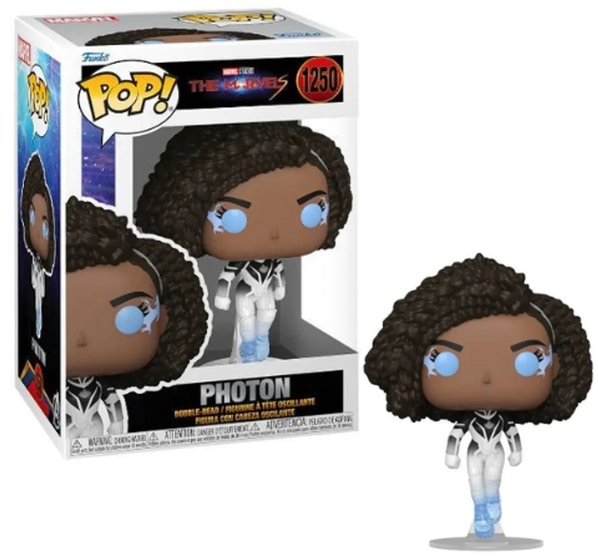 Funko Pop Marvel The Marvels Photon Superheld Figuur 9,5cm - 67596