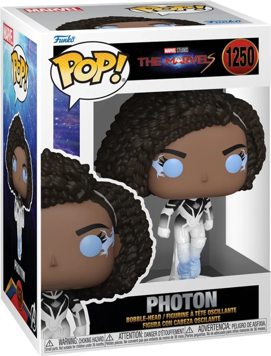Funko Pop Marvel The Marvels Photon Superheld Figuur 9,5cm - 67596