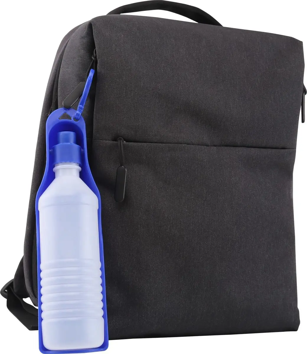 Nobleza Honden Drinkfles 500ml - Blauw