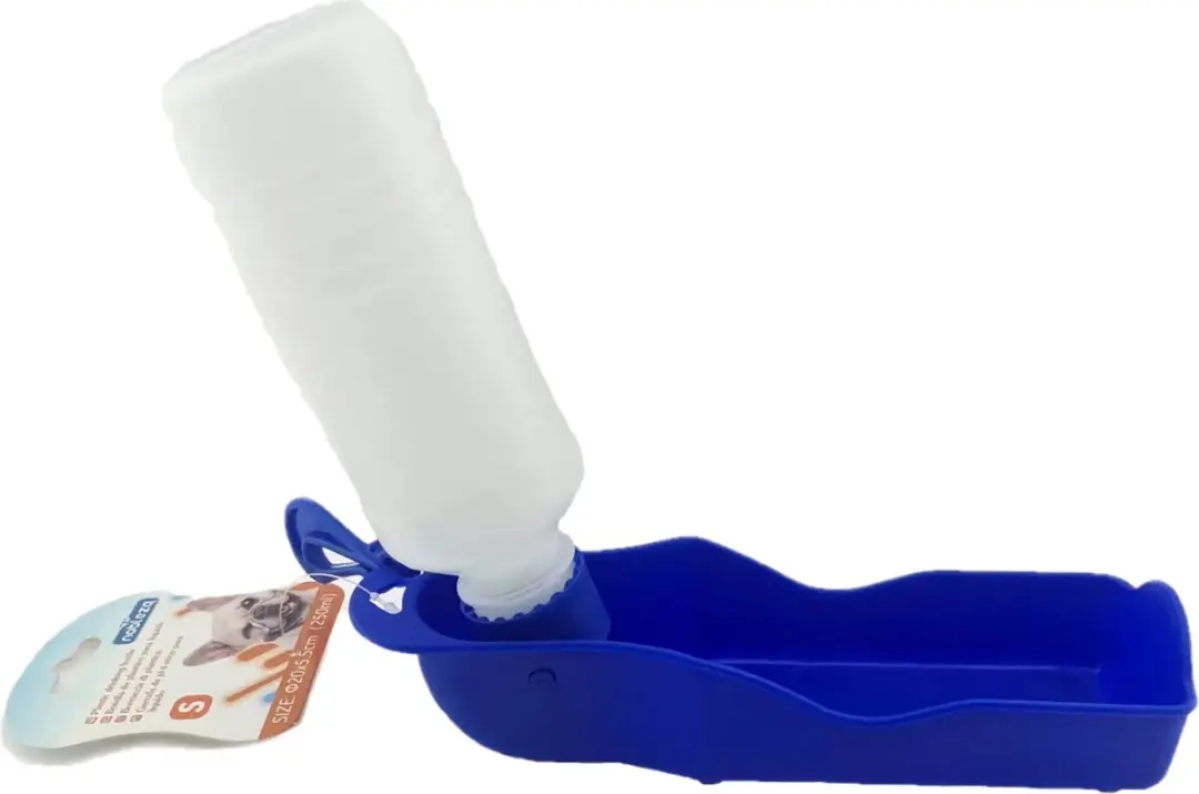 Nobleza Honden Drinkfles 500ml - Blauw