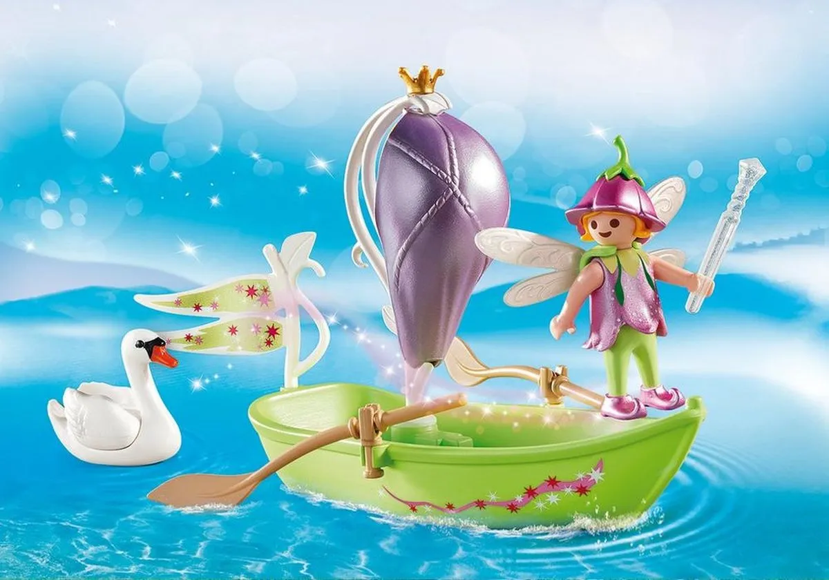 Playmobil Fairy Boat - Draagkoffer 9105 - Roze - afbeelding 6 van 6