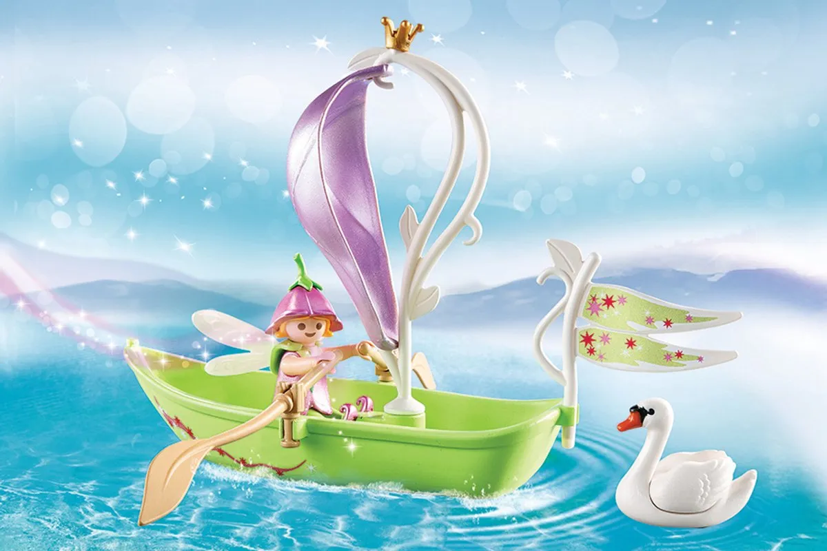 Playmobil Fairy Boat - Draagkoffer 9105 - Roze