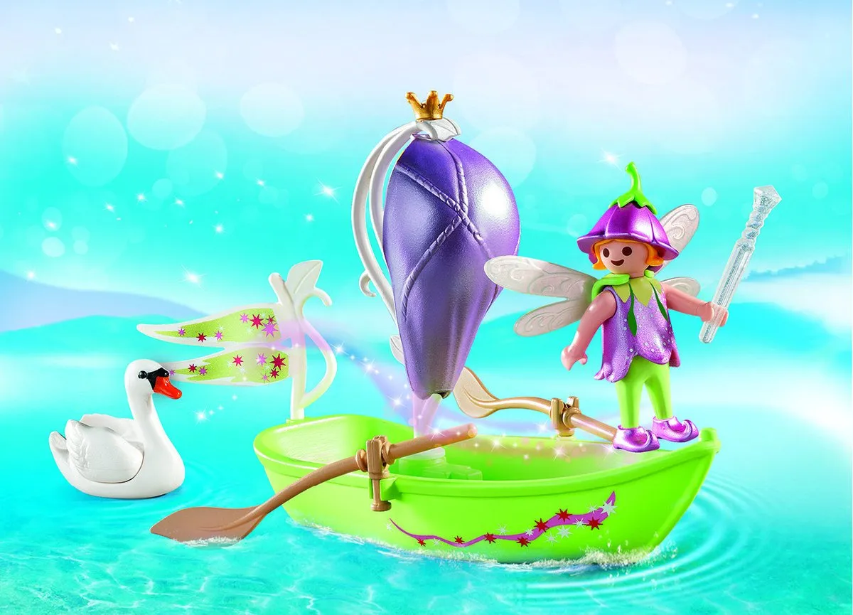 Playmobil Fairy Boat - Draagkoffer 9105 - Roze