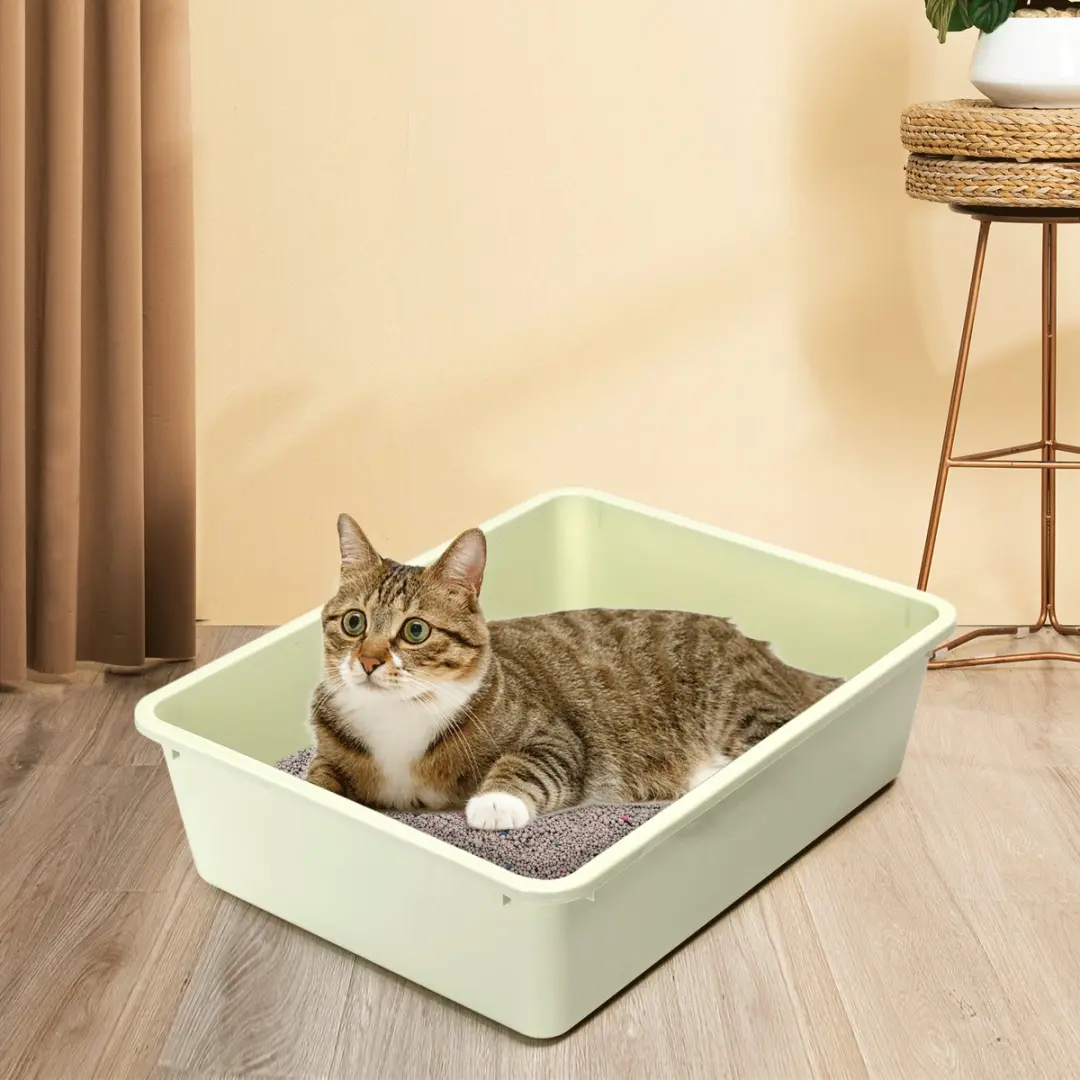 Nobleza Open Kattenbak Groen - 43x32,5x12cm