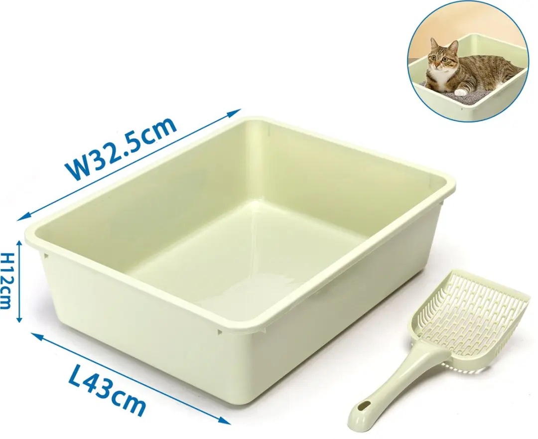 Nobleza Open Kattenbak Groen - 43x32,5x12cm