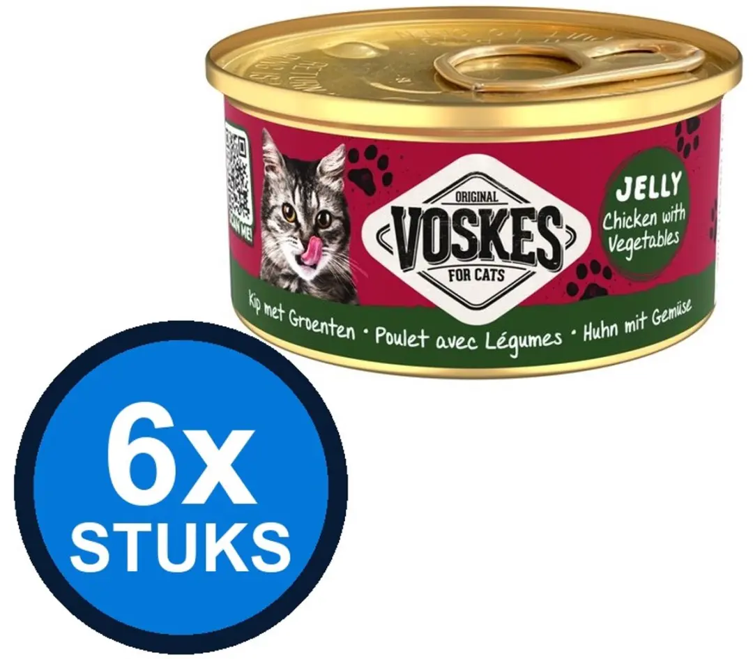 6x Voskes Gelei Kip & Groenten