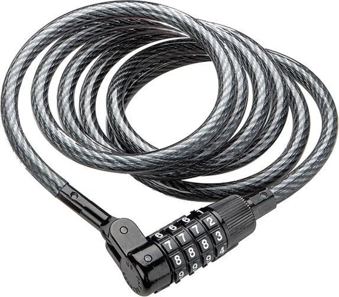 Kryptonite Krytoflex 815 Cobo Cable Cijferslot - Grijs/Zwart