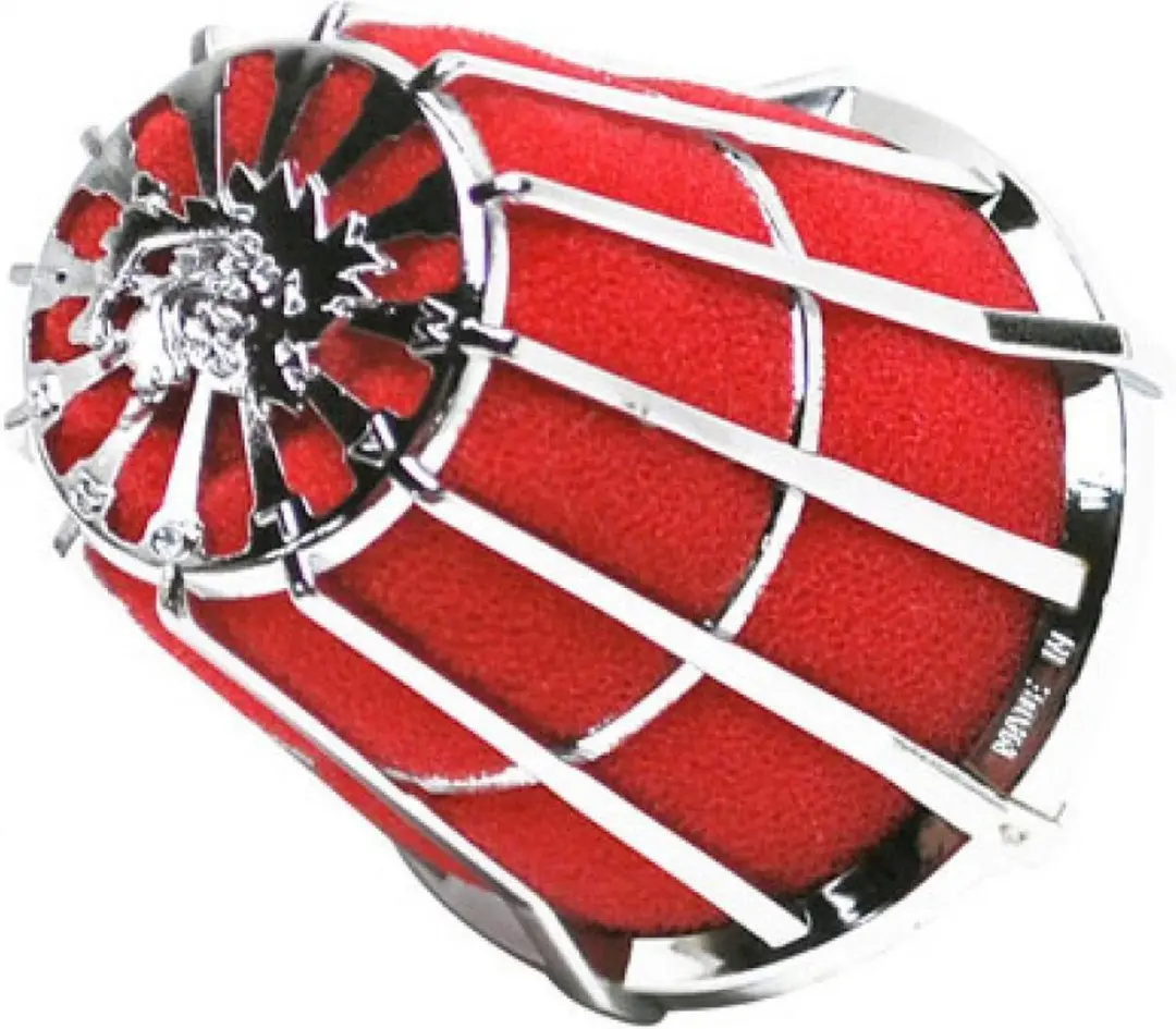 malossi auto luchtfilter 04 2412.k0 / Ø32mm chroom nieuw