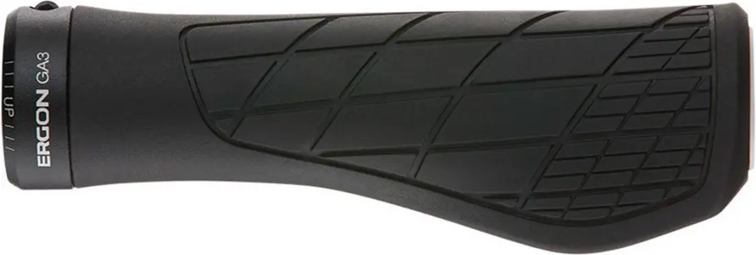 Ergon GA3 Handvatten - Mountainbike - Paar - Zwart - afbeelding 2 van 6