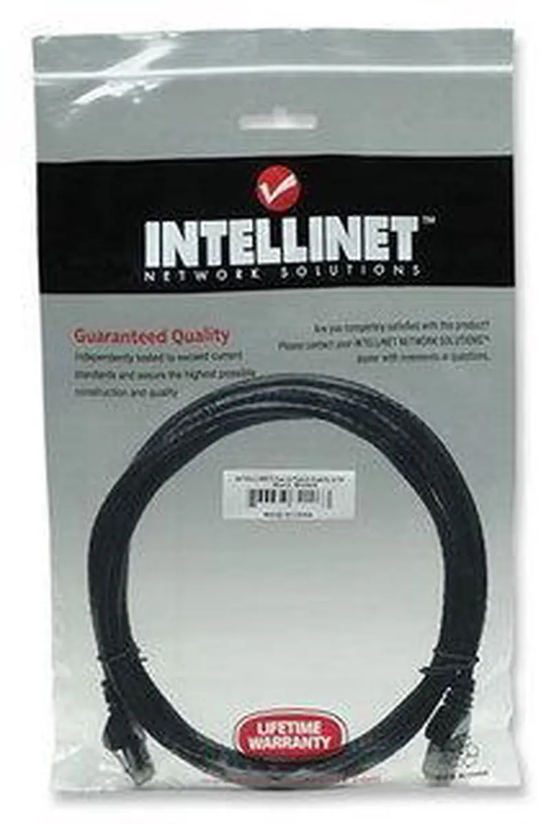 Intellinet 342070 Netwerkkabel RJ45 3m - Zwart - afbeelding 6 van 6