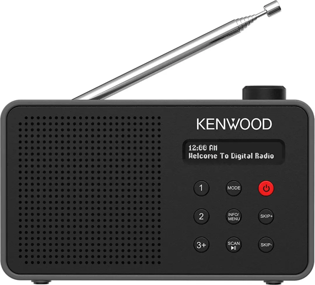 Kenwood CR-M25DAB Draagbare DAB+ Radio - Zwart - afbeelding 6 van 6