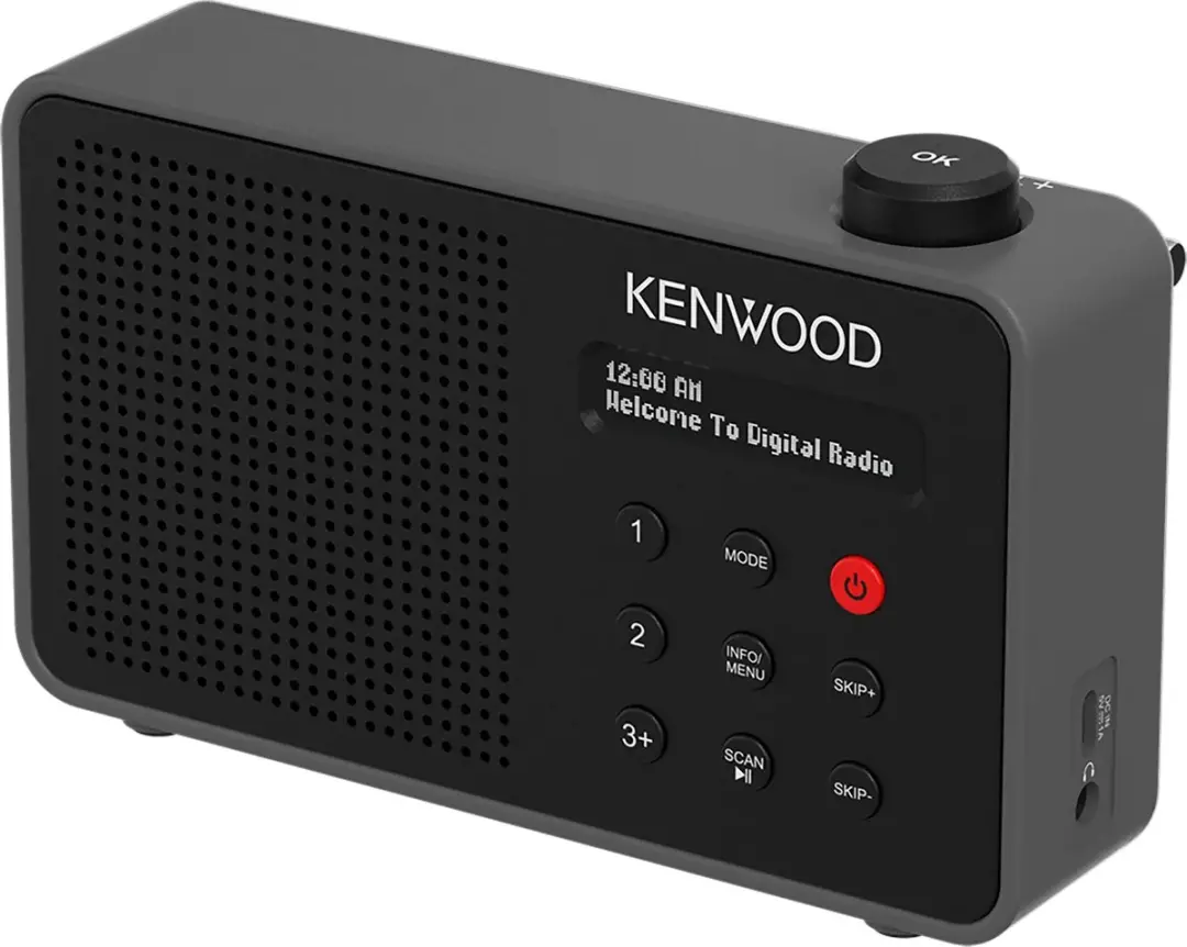 Kenwood CR-M25DAB Draagbare DAB+ Radio - Zwart - afbeelding 4 van 6