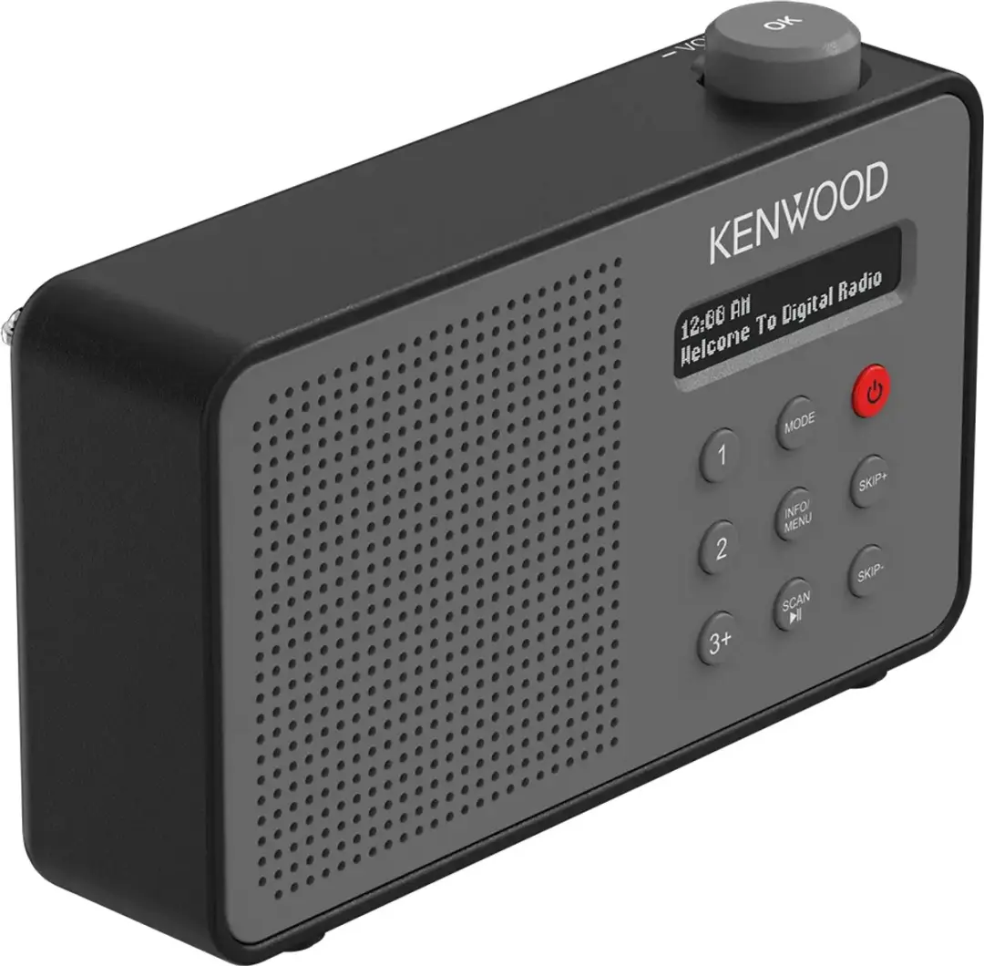 Kenwood CR-M25DAB Draagbare DAB+ Radio - Grijs - afbeelding 2 van 6