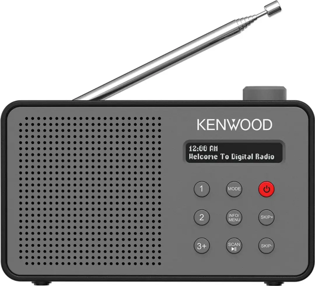 Kenwood CR-M25DAB Draagbare DAB+ Radio - Grijs - afbeelding 4 van 6