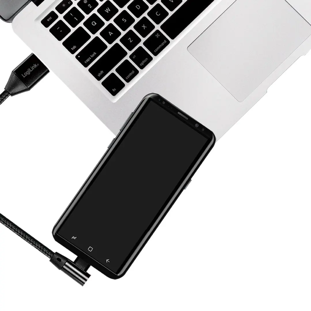 Logilink CU0137 USB 2.0 Kabel - 0,3m - Gehoekt - afbeelding 5 van 6