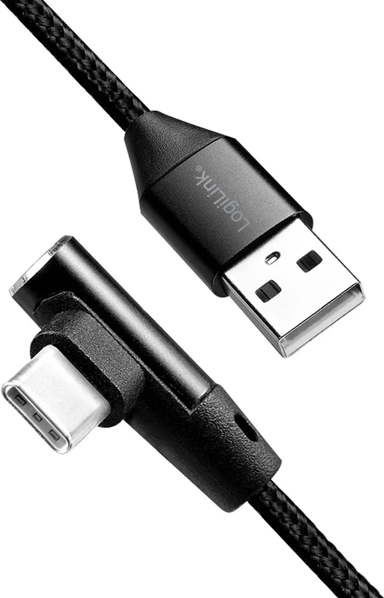 Logilink CU0137 USB 2.0 Kabel - 0,3m - Gehoekt - afbeelding 3 van 6