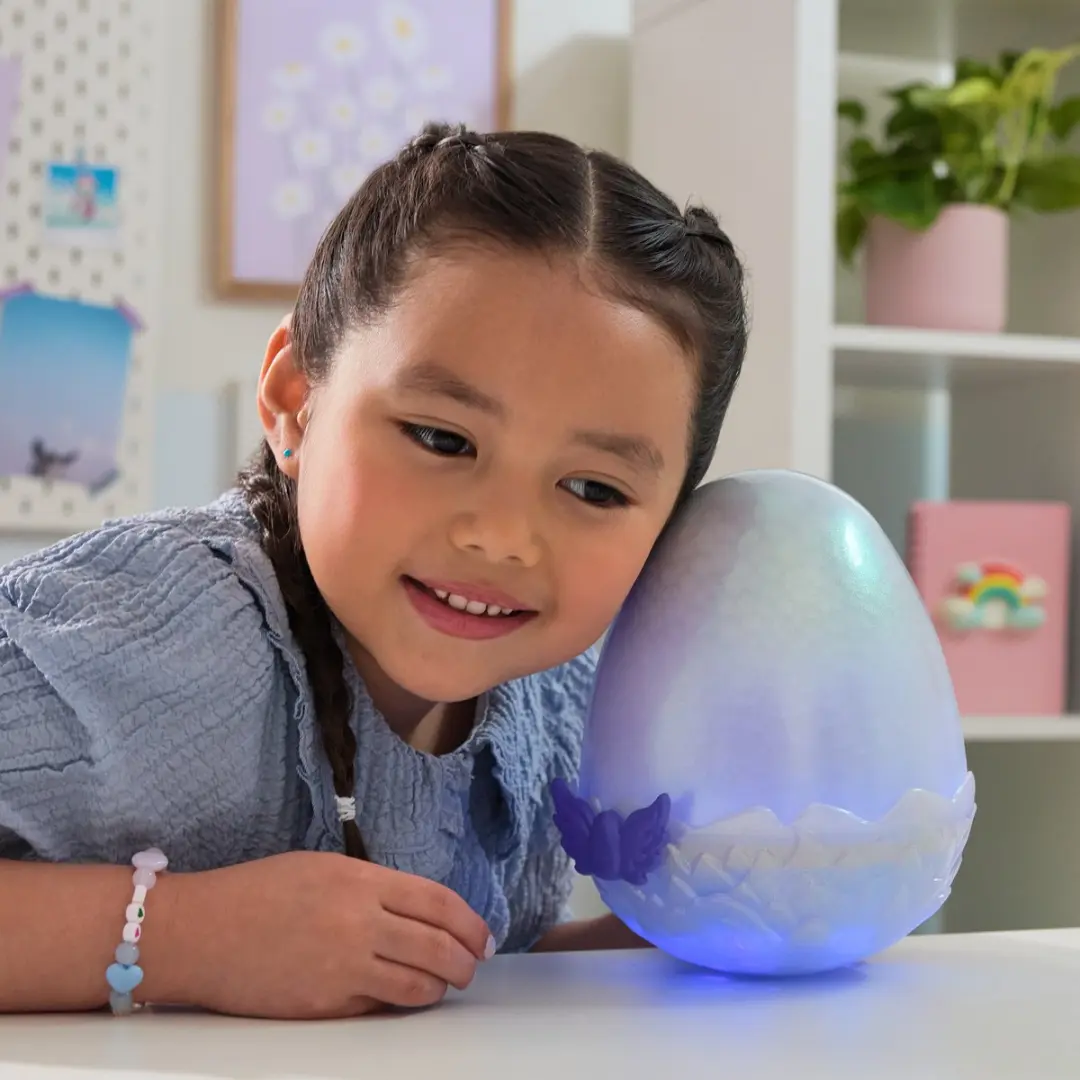 Spinmaster Hatchimals Alive Mystery Hatch Draggle - Interactief Speelgoed - afbeelding 3 van 6