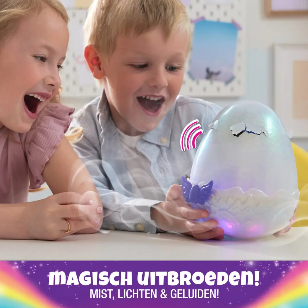 Spinmaster Hatchimals Alive Mystery Hatch Draggle - Interactief Speelgoed - afbeelding 2 van 6
