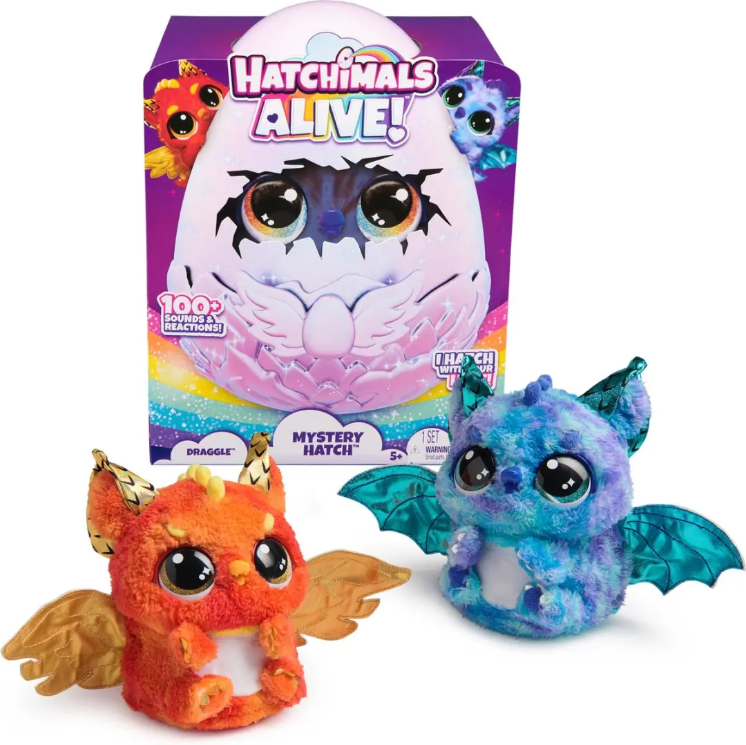 Spinmaster Hatchimals Alive Mystery Hatch Draggle