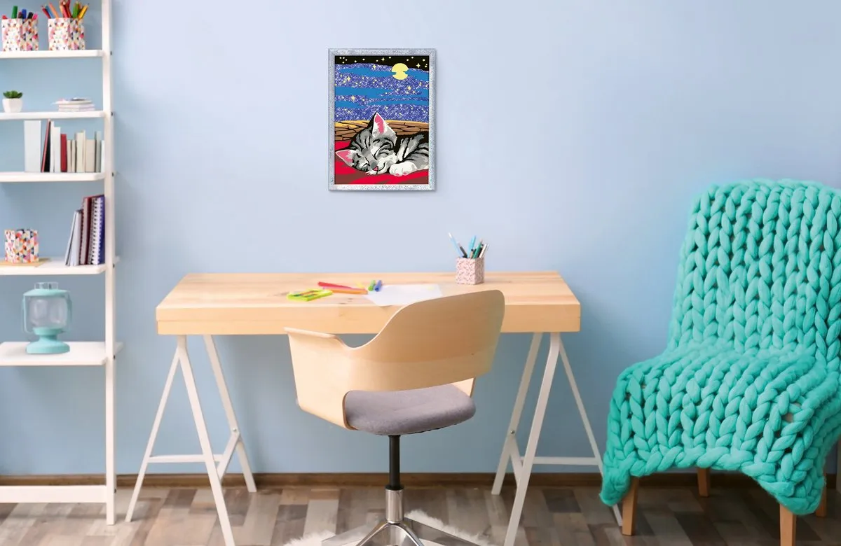 Ravensburger CreArt Dreaming Cats Schilderen op Nummer - Compleet