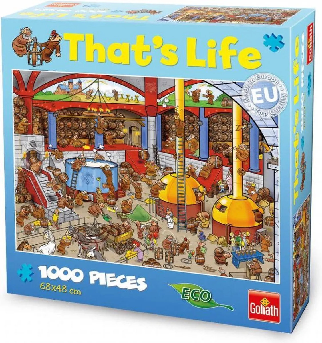 Goliath That's Life 1000 Puzzel - 1000 Stuks - Brewery