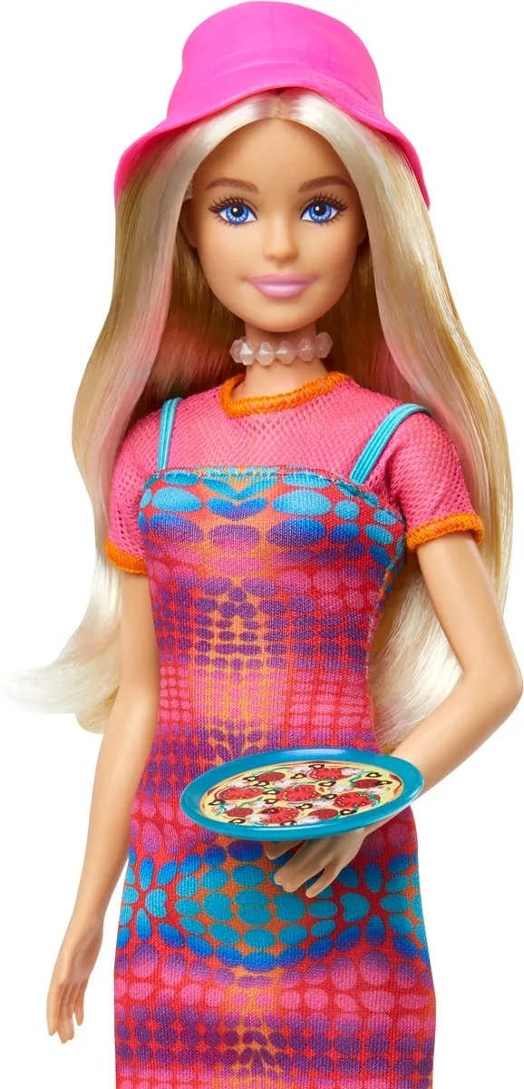 Barbie Reispoppetje Italië - Roze