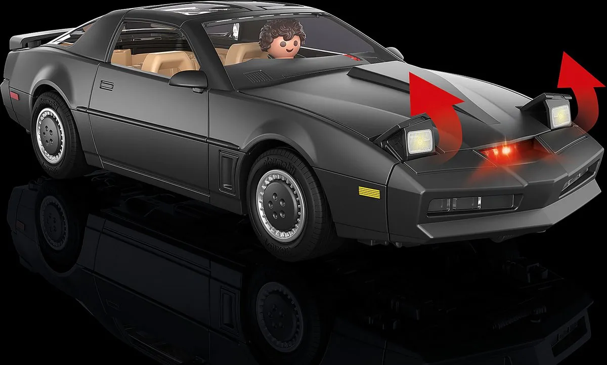 Playmobil Knight Rider K.I.T.T. 70924 - Multicolor