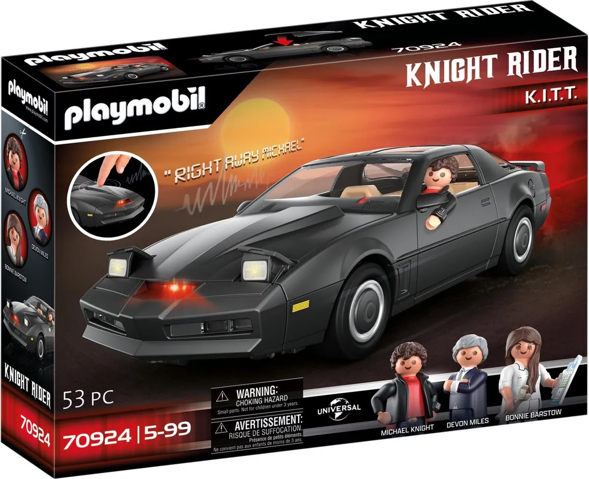 Playmobil Knight Rider K.I.T.T. 70924