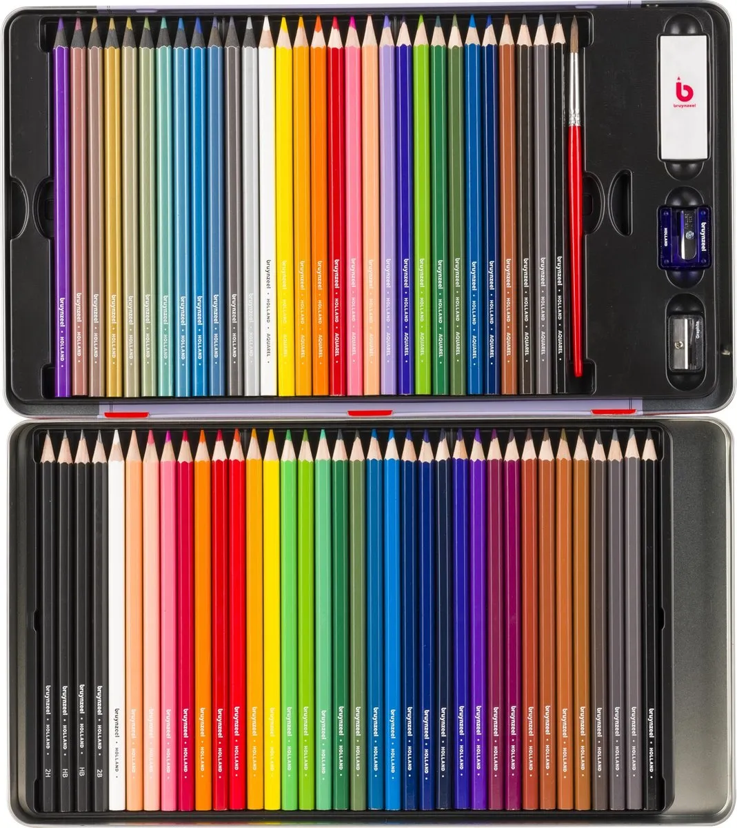 BRUYNZEEL Kleur- en Tekenset 70-delig - 70 Potloden