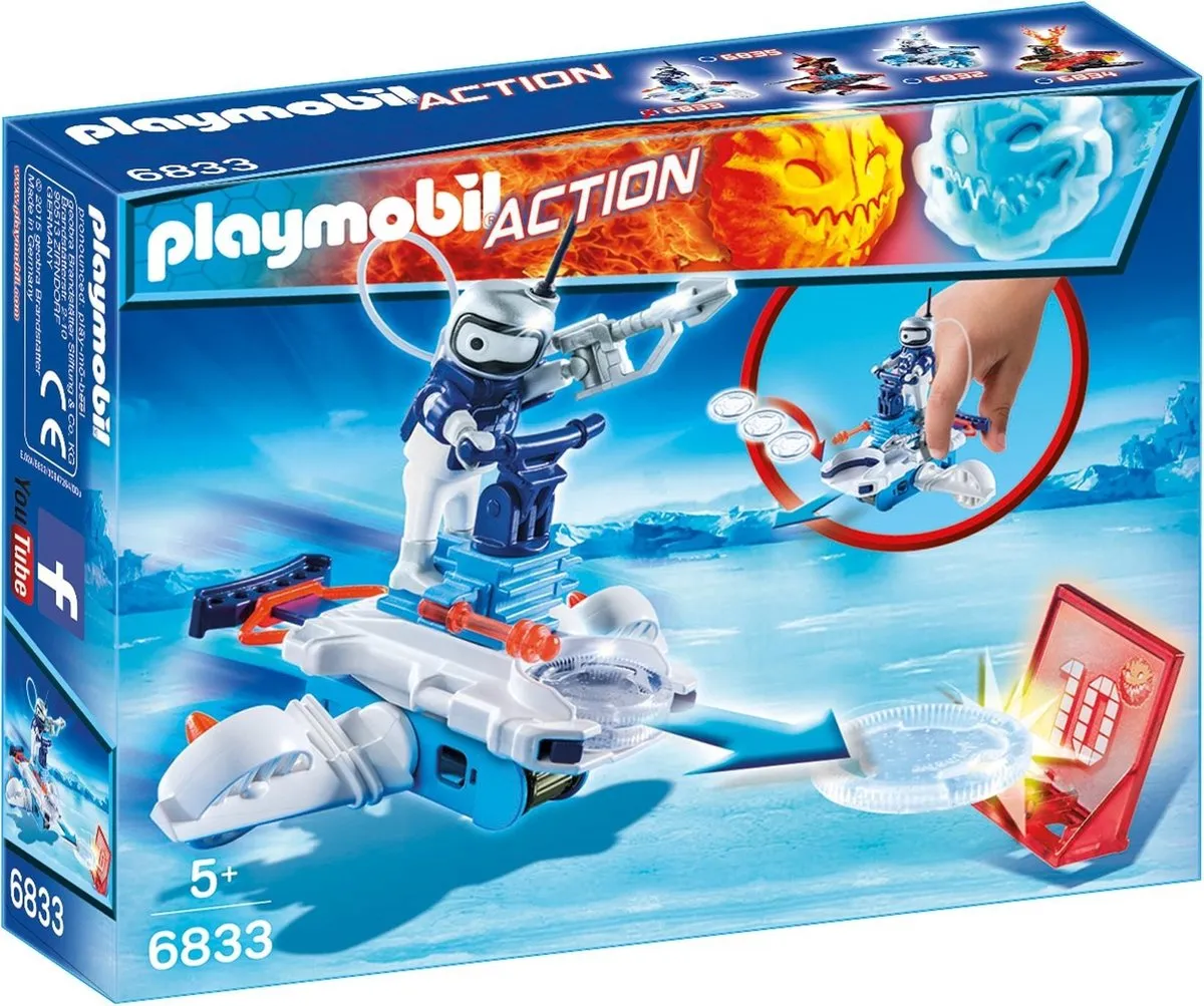 Playmobil Icebot Disc-Shooter 6833