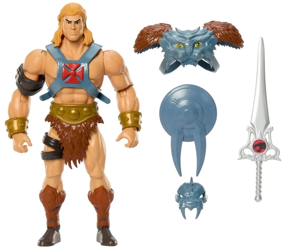 Mattel Masters of the Universe x ThunderCats He-Man Actiefiguur 14cm