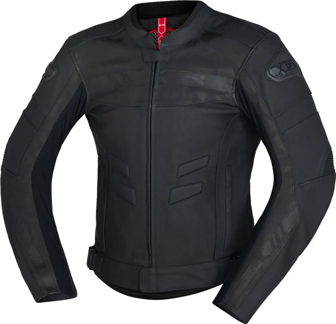 IXS RS-600 2.0 Zwart Leren Motorjas