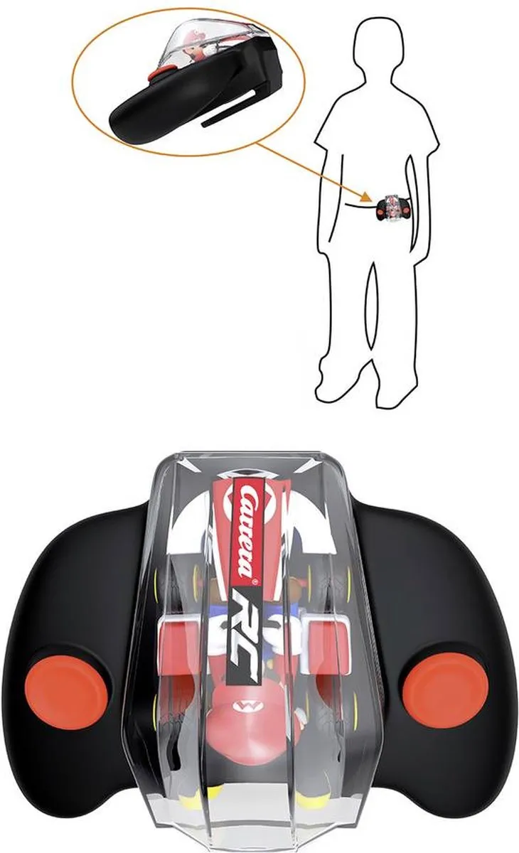 Carrera RC Mario Kart Mini RC Peach Auto 2,4GHz CAR370430006P - afbeelding 6 van 6