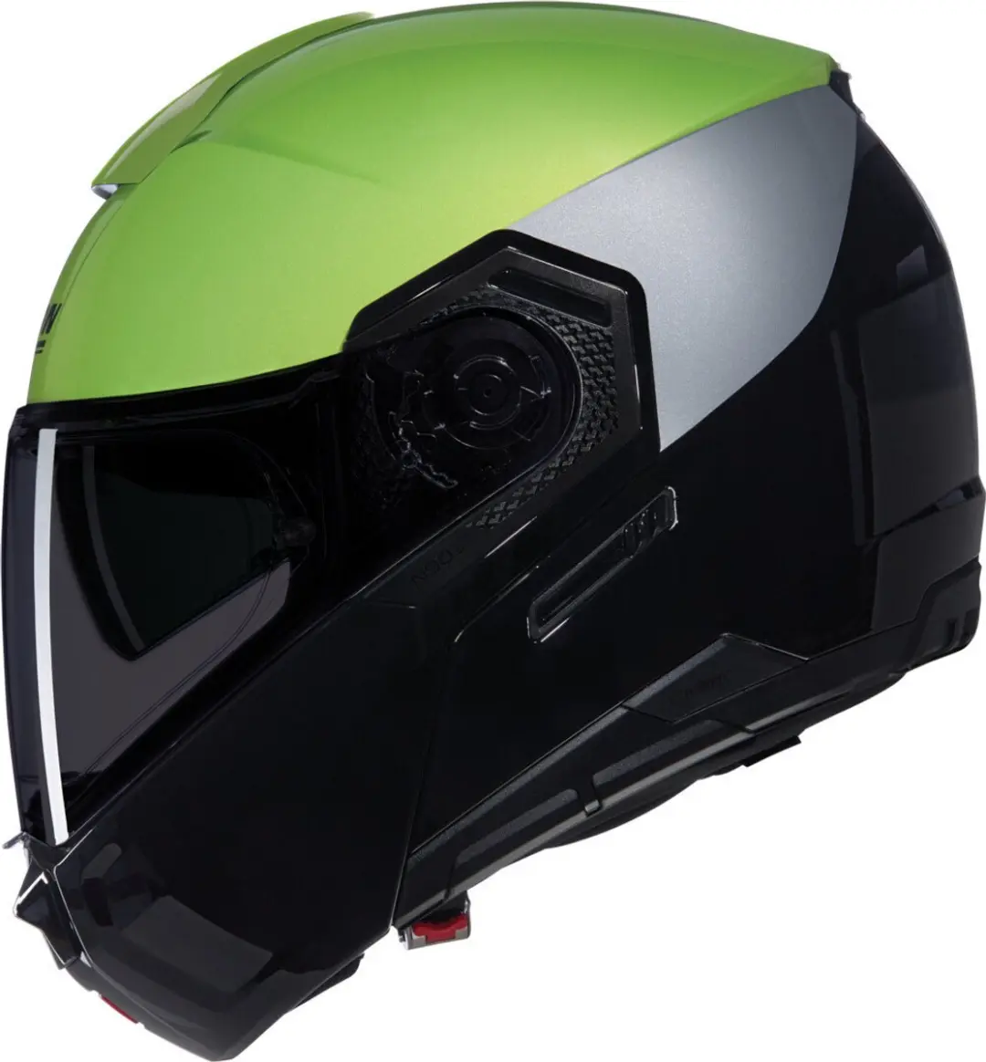 Nolan N90-3 06 Verniciatura Speciale 341 Impuls Groen Zwart Glossy Systeemhelm