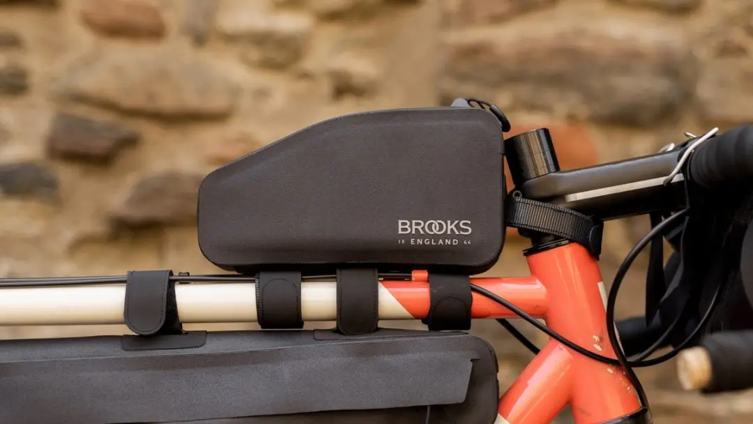 Brooks Scape Top Tube Frametas - 9L - Zwart - afbeelding 2 van 6